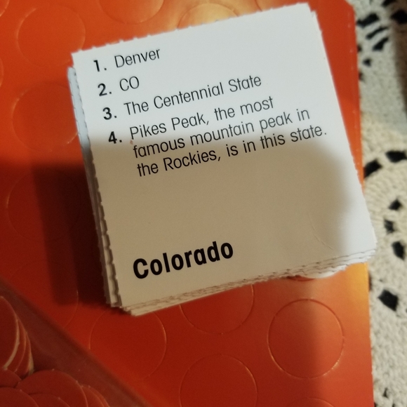 Bingo USA States game EUC - Picture 13 of 13